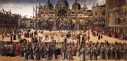 BELLINI, Gentile Procession in Piazza San Marco oil painting picture wholesale
